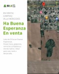 CAMPO EN BUENA ESPERANZA, SITAI  Inmobiliarios, Villa Mercedes